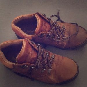 Vintage Timberland hiking boots